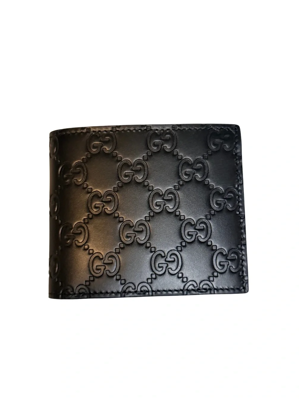 GUCCI GG Emblem bi-fold wallet